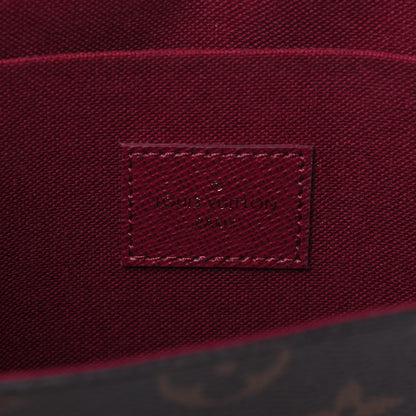 Louis Vuitton Monogram Pochette Felicie Chain Wallet Fuchsia 6 of 11