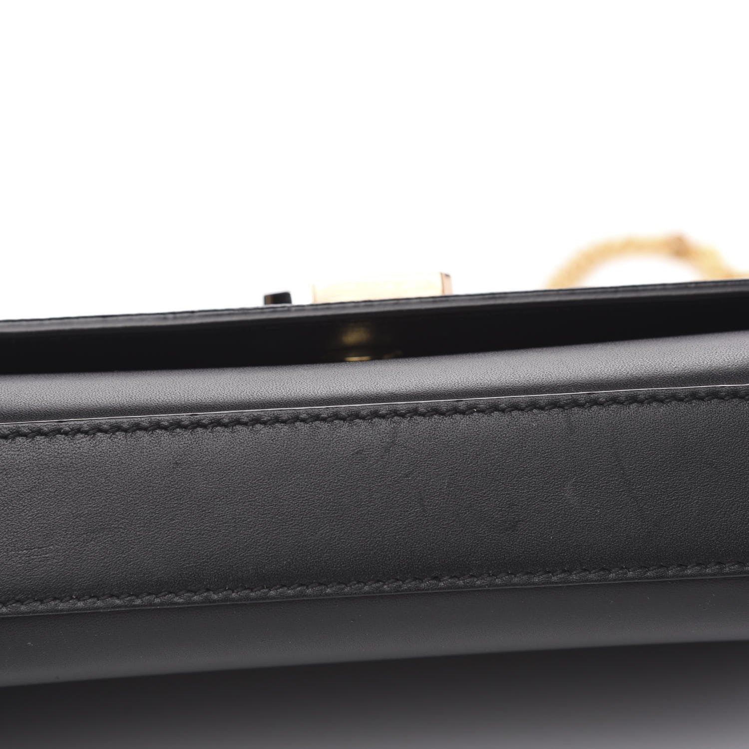 Saint Laurent Calfskin Small Monogram Kate Satchel Black 10 of 12