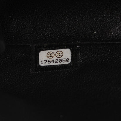 Chanel Lambskin Quilted Clutch Flap Black 7 of 8