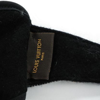 Louis Vuitton Cashmere Pillow Eye Mask Mittens Travel Set 5 of 17
