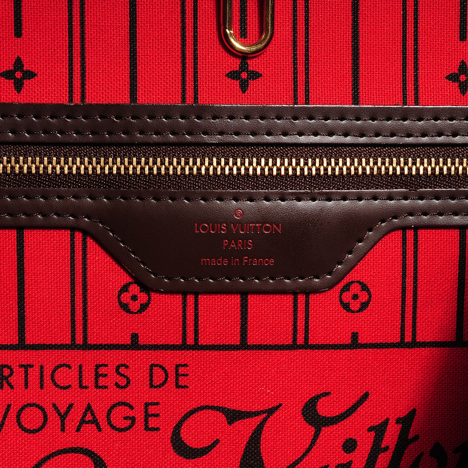 Louis Vuitton Damier Ebene Neverfull MM 6 of 7
