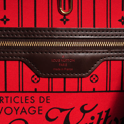 Louis Vuitton Damier Ebene Neverfull MM 6 of 7