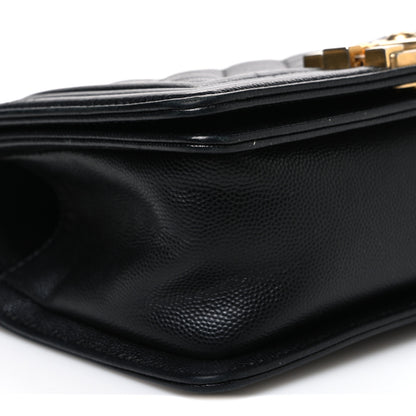 Chanel Caviar Quilted Small Boy Flap Black 9 of 11