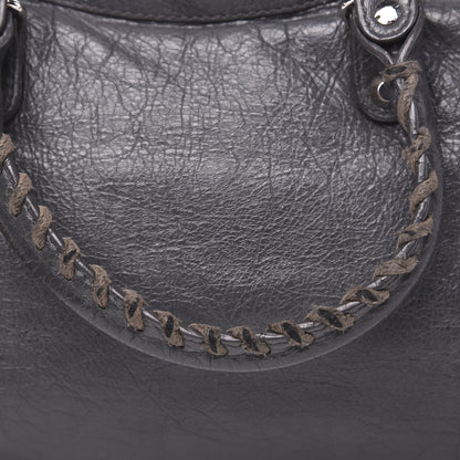 Balenciaga Agneau Classic Silver Hardware S City Gris Fossile 12 of 12