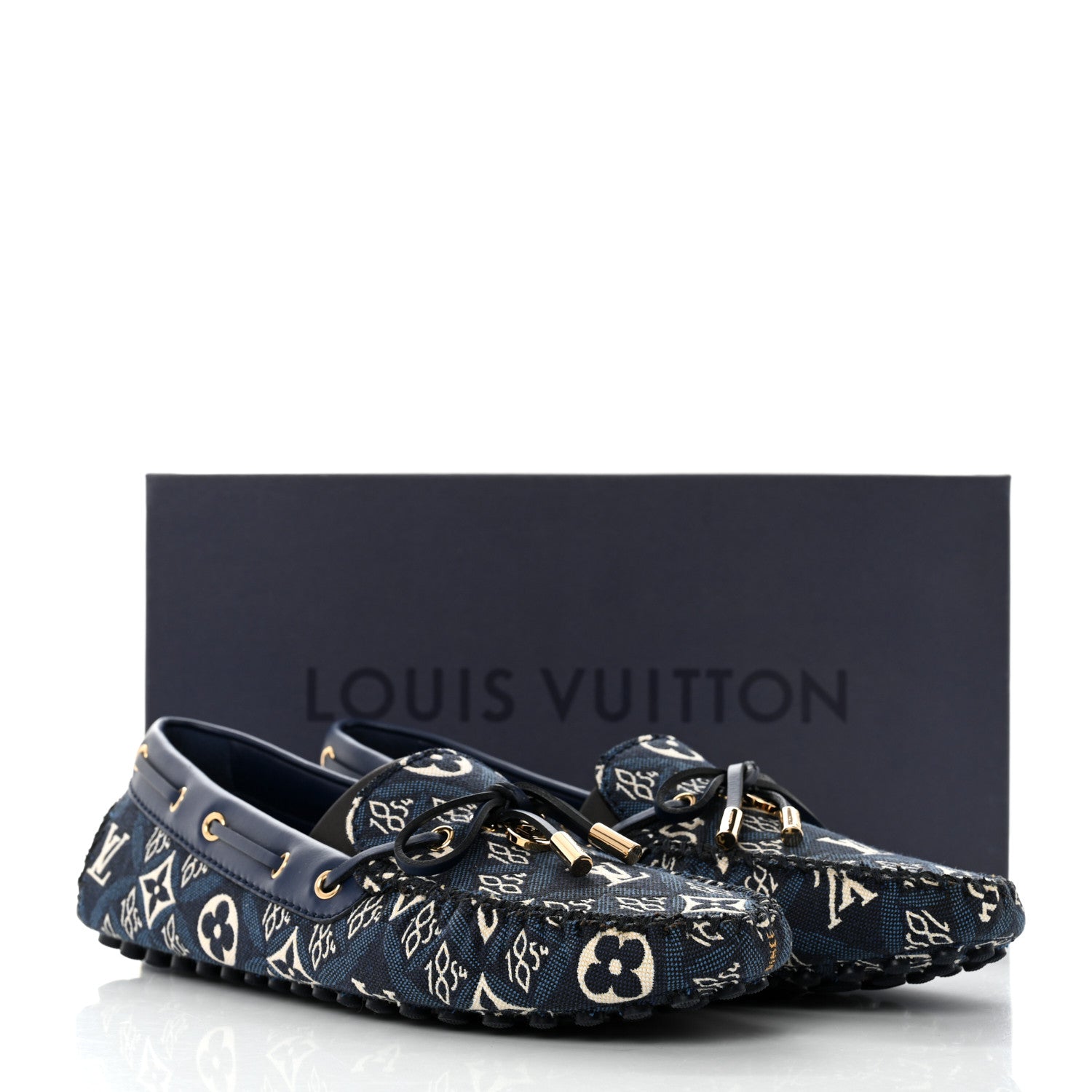 Louis Vuitton Jacquard Since 1854 Gloria Loafers 39.5 9 of 9