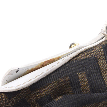 Fendi Zucca Mini Shoulder Bag Tobacco White 9 of 16