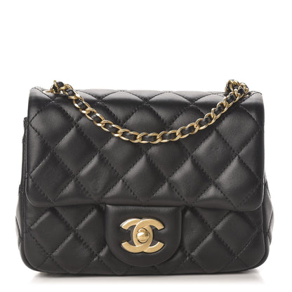 Chanel Lambskin Quilted Mini Pearl Crush Flap Black 1 of 12