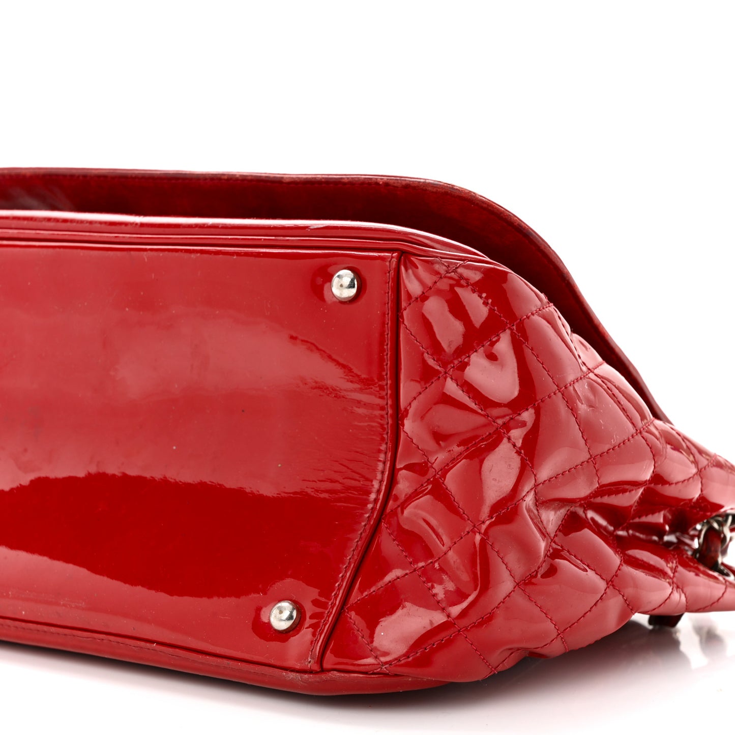 Vinyl CC Lipstick Accordion Flap Red