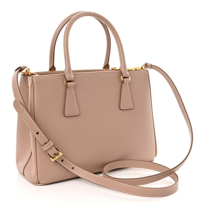 Prada Saffiano Lux Small Galleria Double Zip Tote Cipria 3 of 9