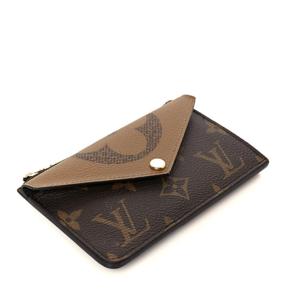 Louis Vuitton Reverse Monogram Recto Verso Card Holder Brown 4 of 9