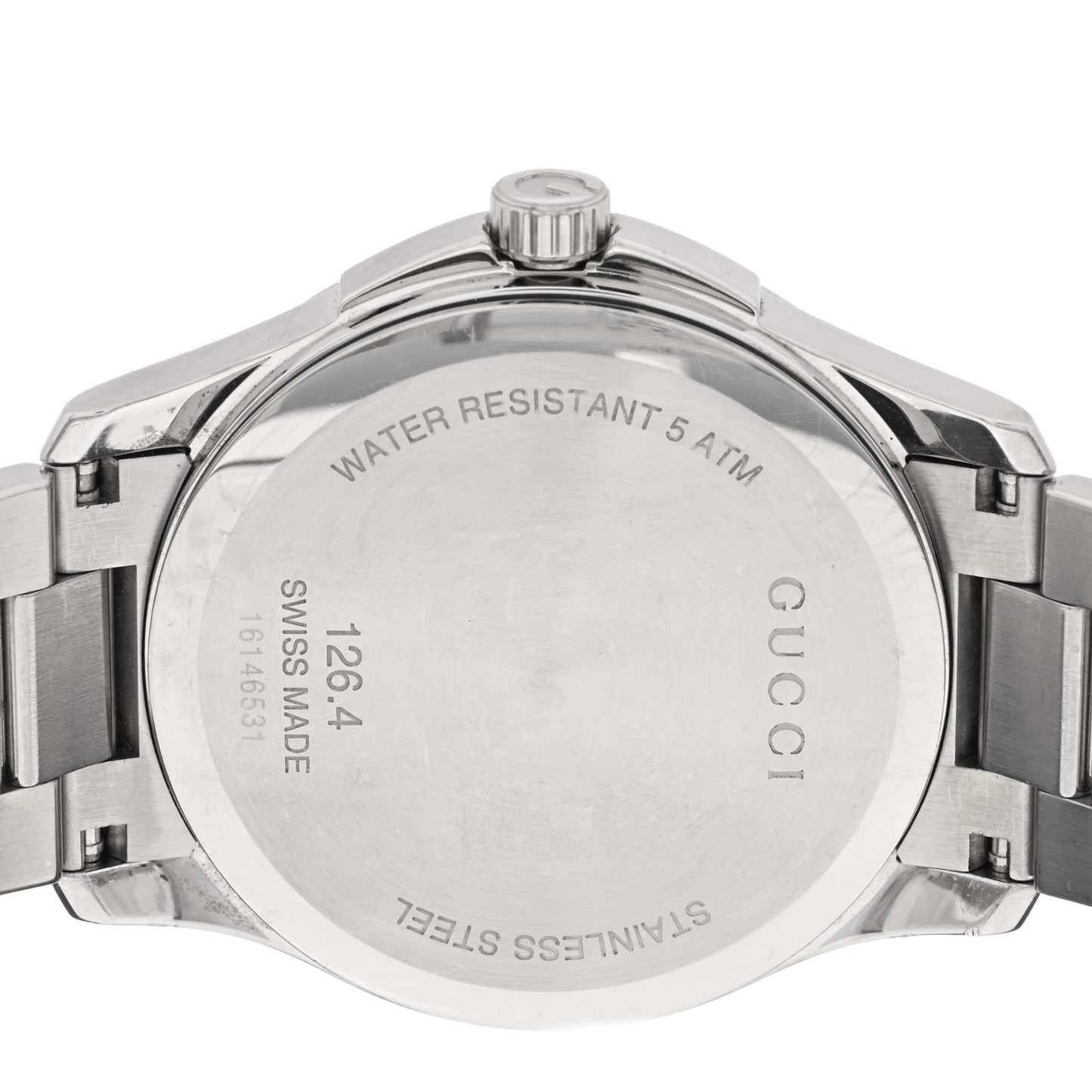 Stainless Steel 38mm G-Timeless Diamante Quartz Watch