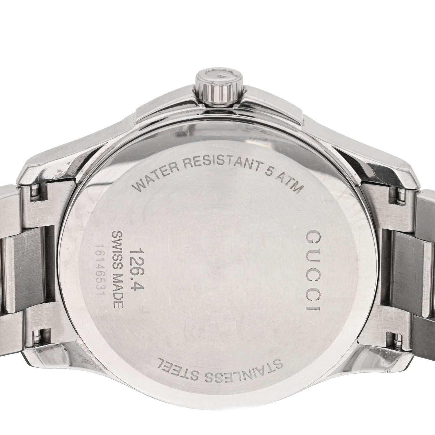Gucci Stainless Steel 38mm G-Timeless Diamante Quartz Watch 4 of 5