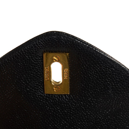 Chanel Caviar XL Weekender Bag Black 6 of 9