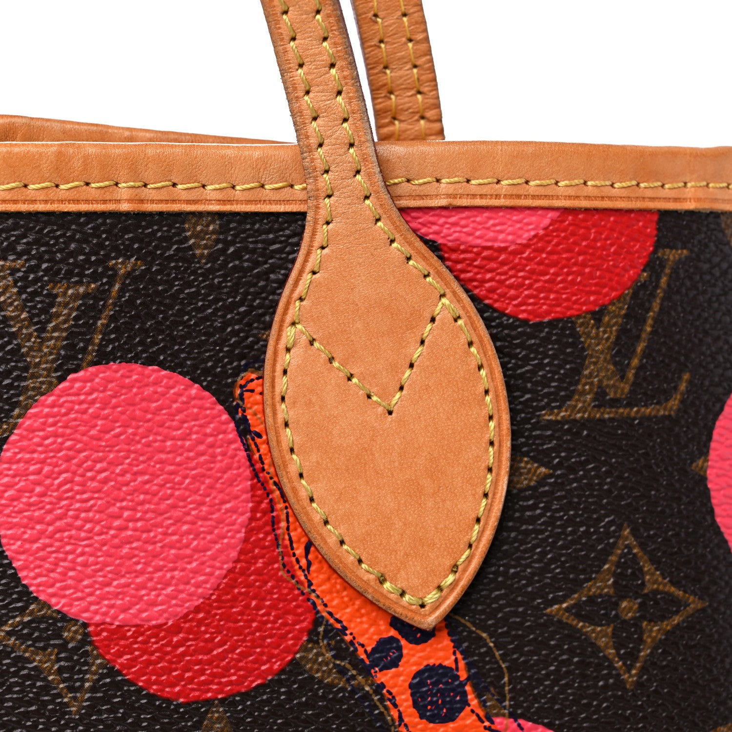 Louis Vuitton Monogram Ramages Neverfull MM 14 of 15