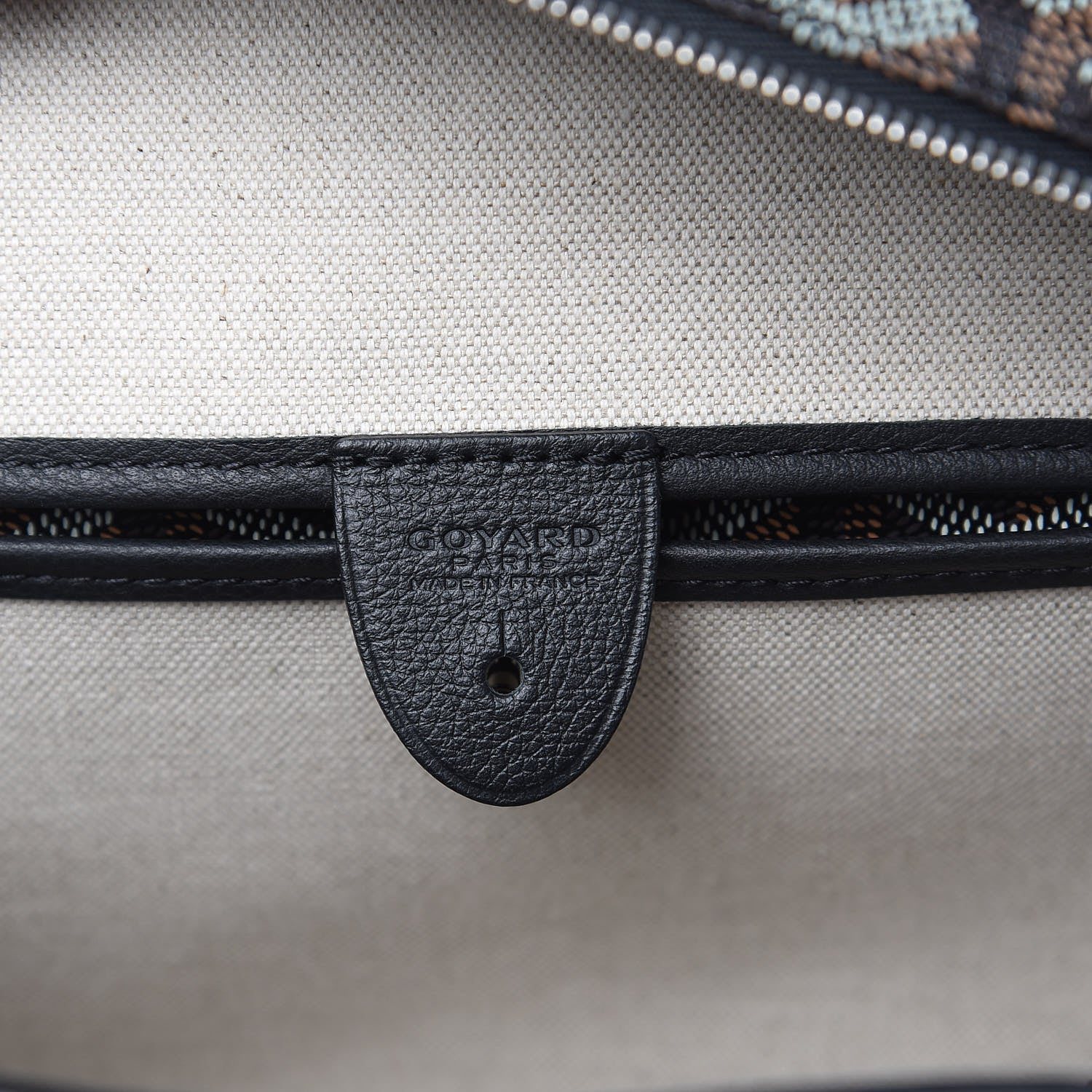 Goyard Goyardine Artois MM Black 6 of 8