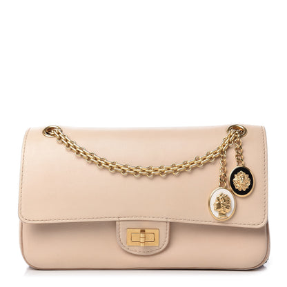 Chanel Calfskin Nude 2.55 Medals Reissue 225 Flap Beige 1 of 11