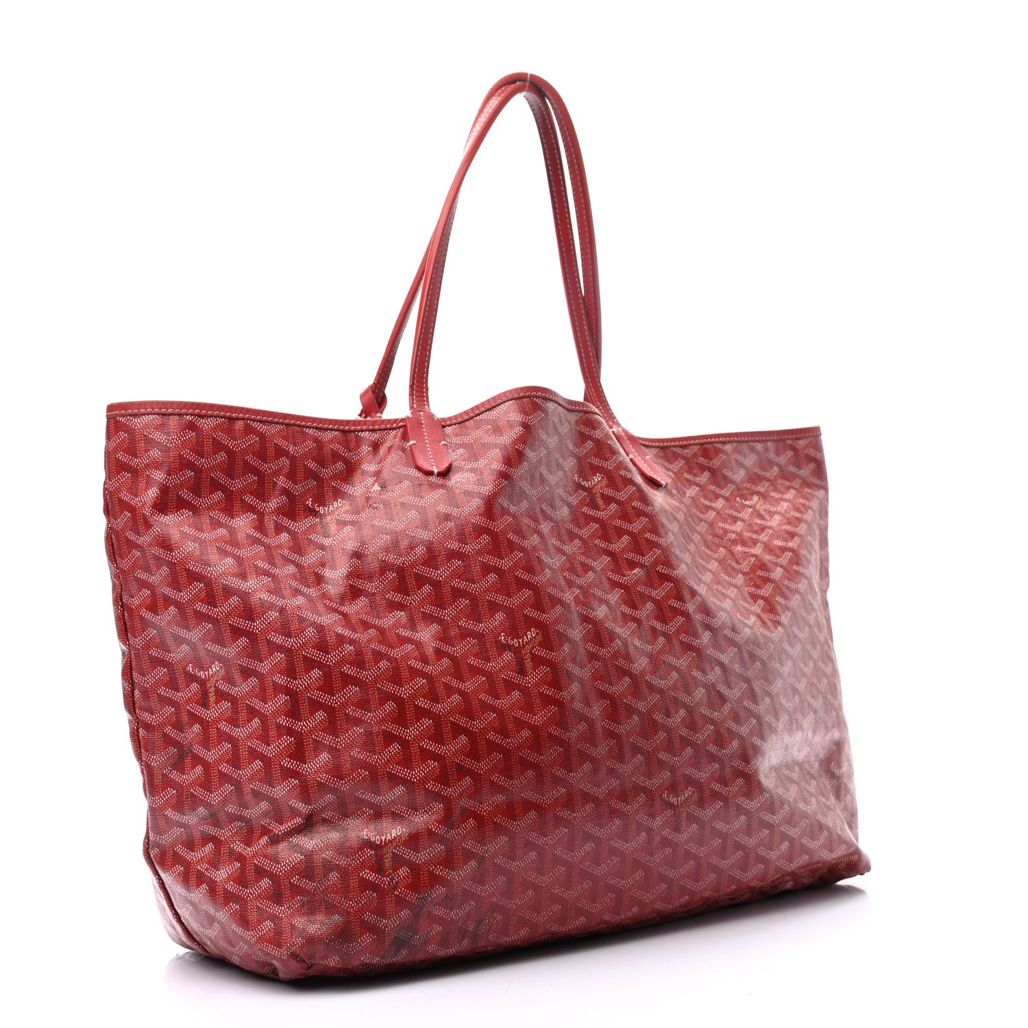 Goyard Goyardine Saint Louis GM Red 3 of 17