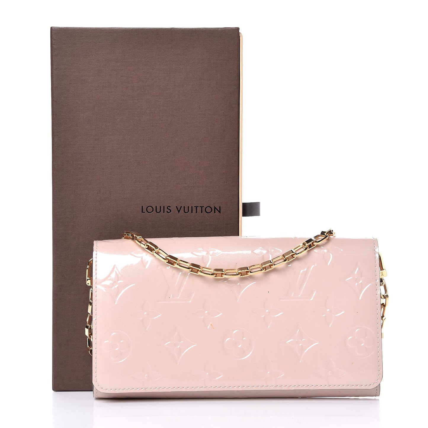 Vernis Chaine Wallet Rose Angelique