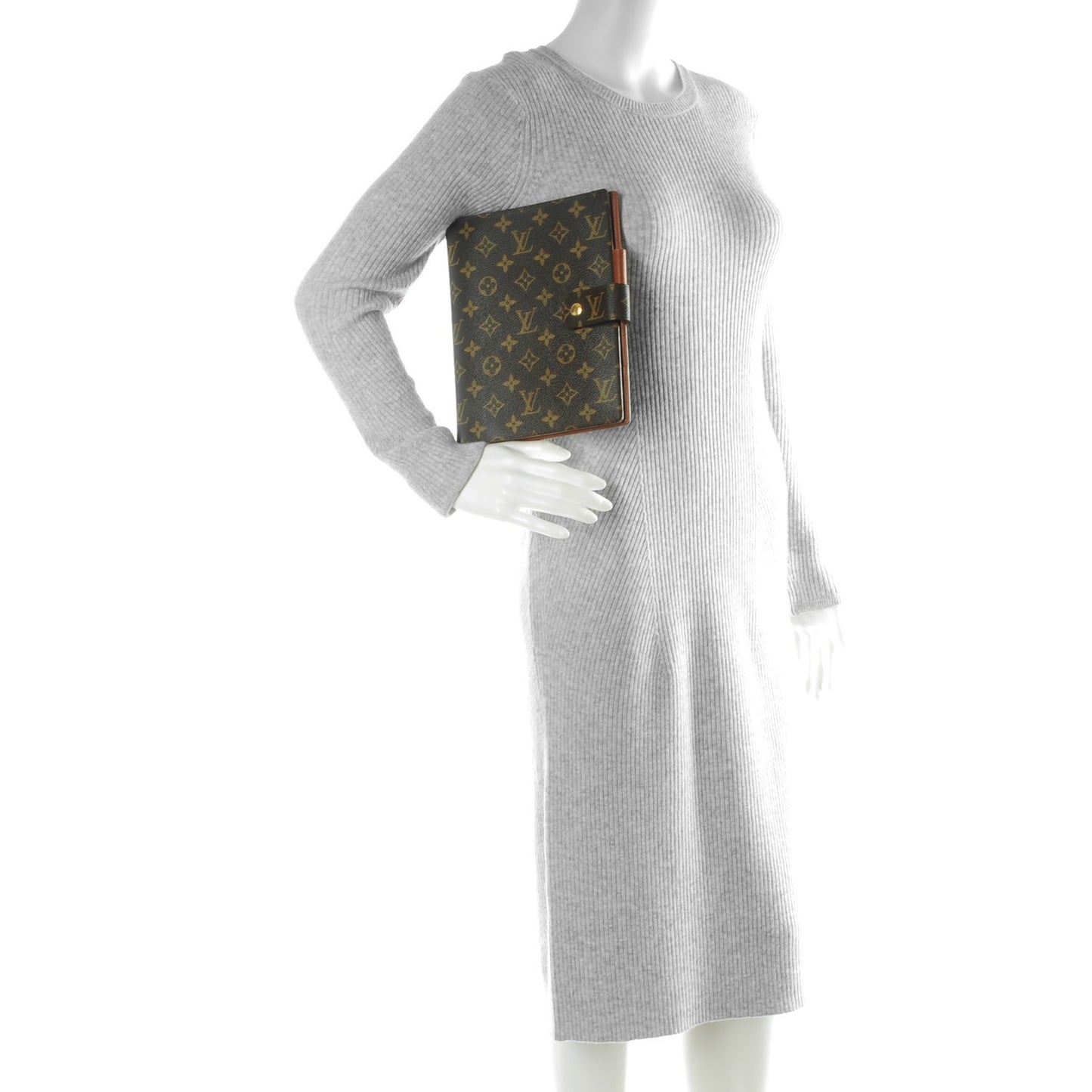 Monogram Large Ring Agenda Cover