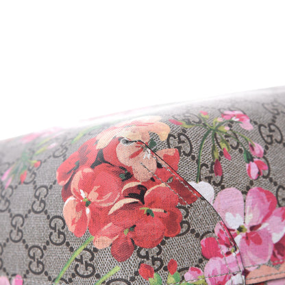 Gucci GG Supreme Monogram Blooms Large Reversible Tote Beige Multicolor Dry Rose 10 of 17
