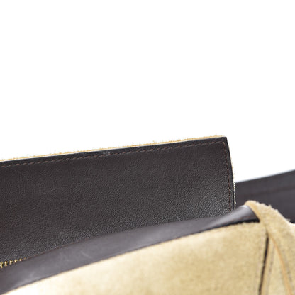 Loewe Suede Medium Puzzle Bag Gold 9 of 18