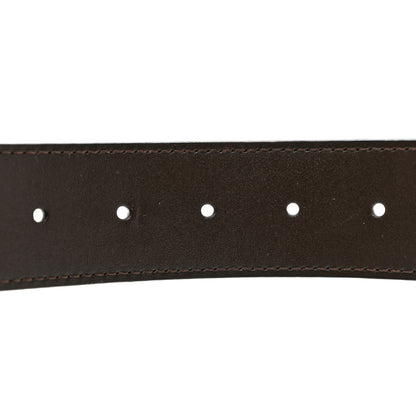 Louis Vuitton Calfskin 40mm LV Initiales Reversible Belt 90 36 Dark Brown Black 4 of 5