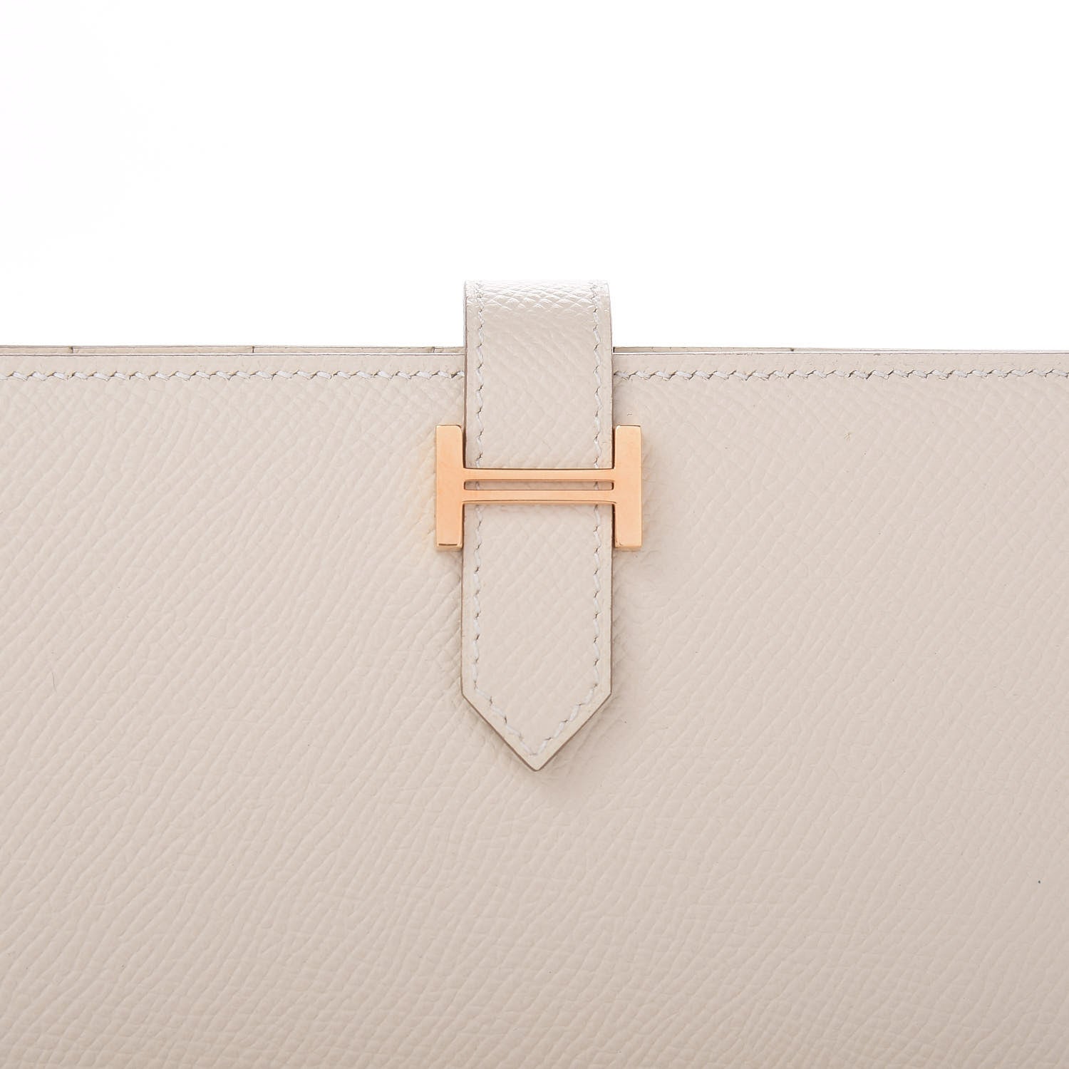 Hermes Epsom Bearn Gusset Wallet Craie 9 of 9