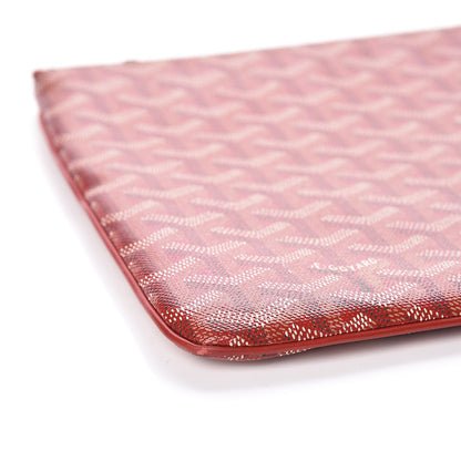 Goyard Goyardine Senat Pochette MM Red 5 of 11