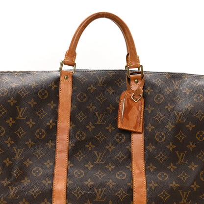 Louis Vuitton Monogram Keepall Bandouliere 55 7 of 9