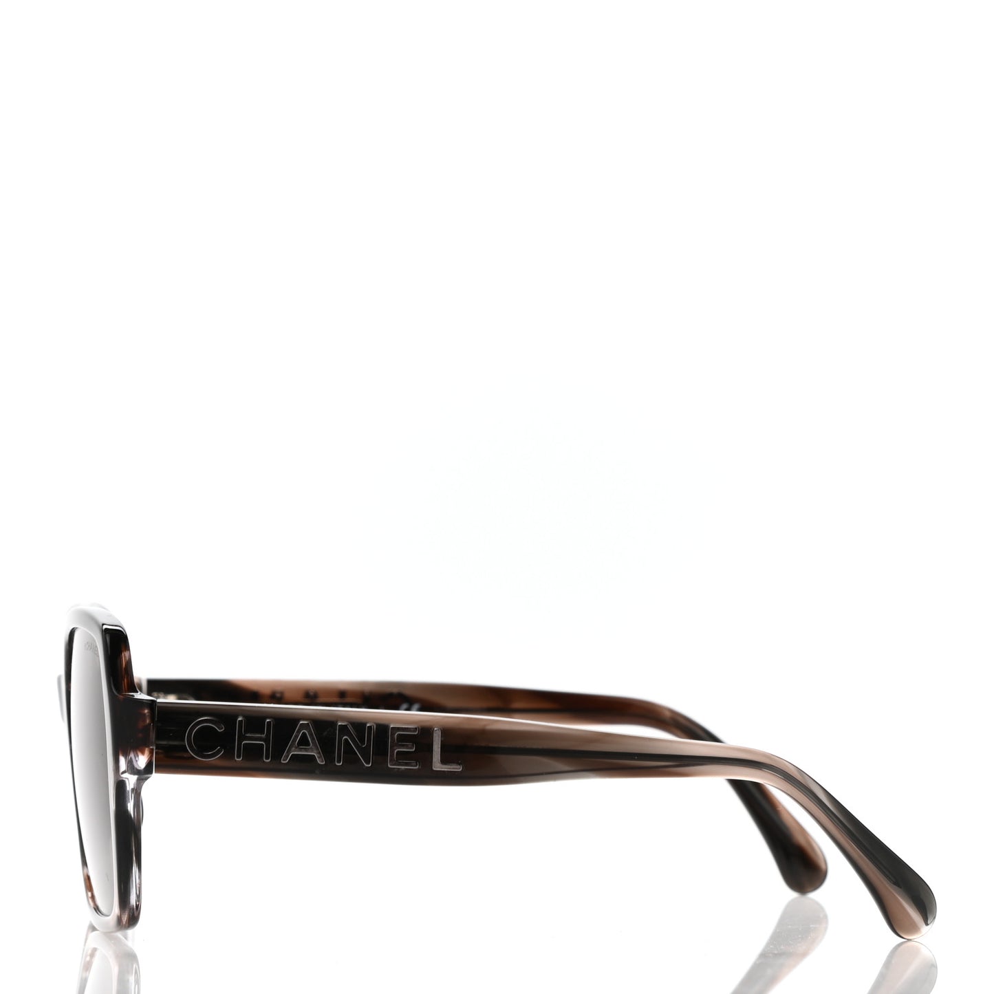 Acetate Square Sunglasses 5408-A Brown