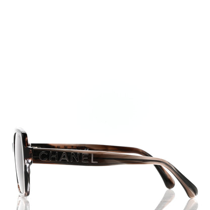 Chanel Acetate Square Sunglasses 5408-A Brown 3 of 7