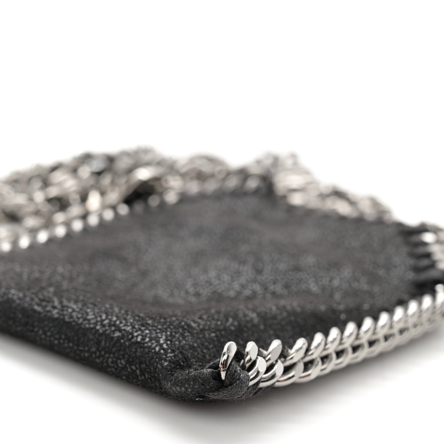 Shaggy Deer Micro Falabella Tote Black