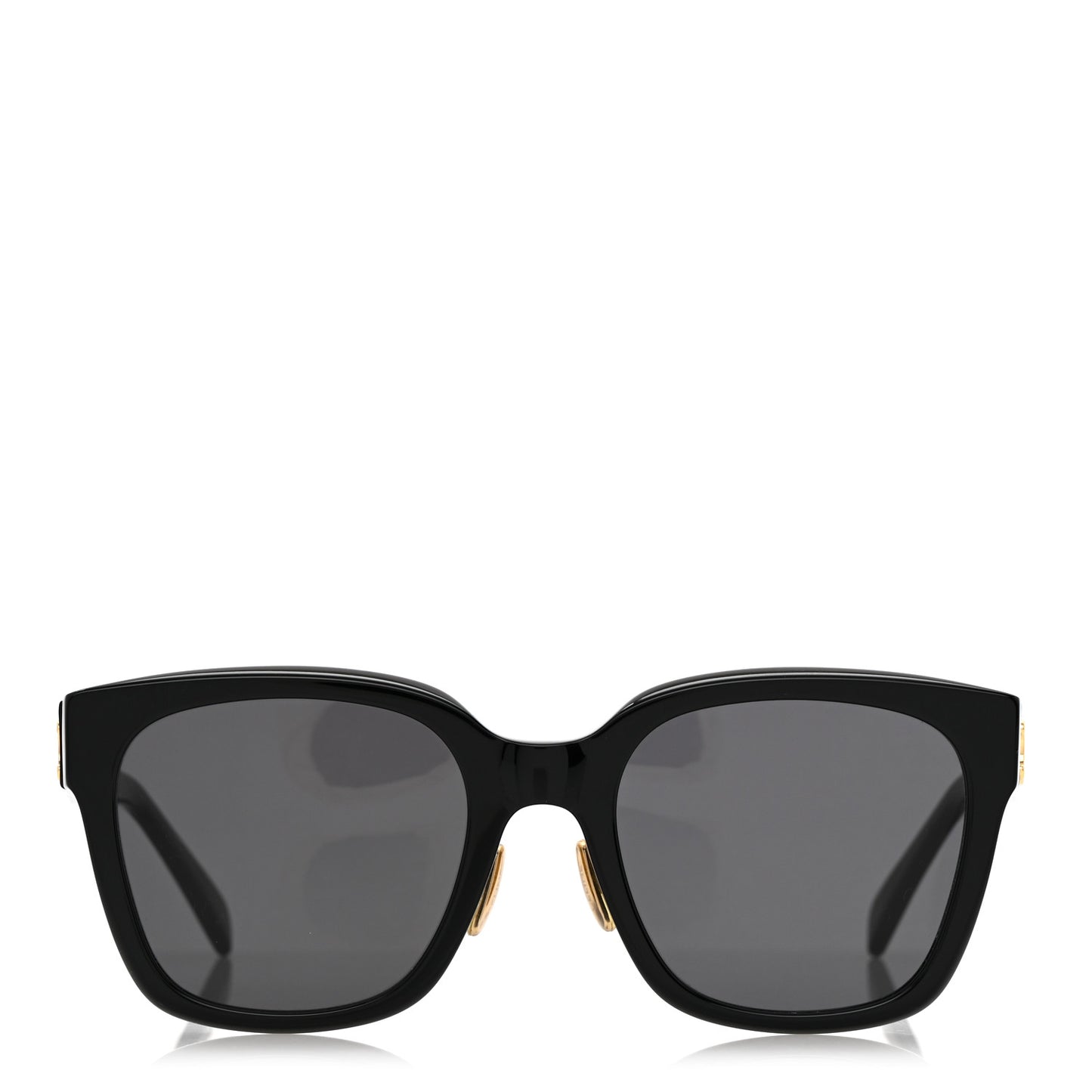 Acetate Triomphe Sunglasses CL40222F Black
