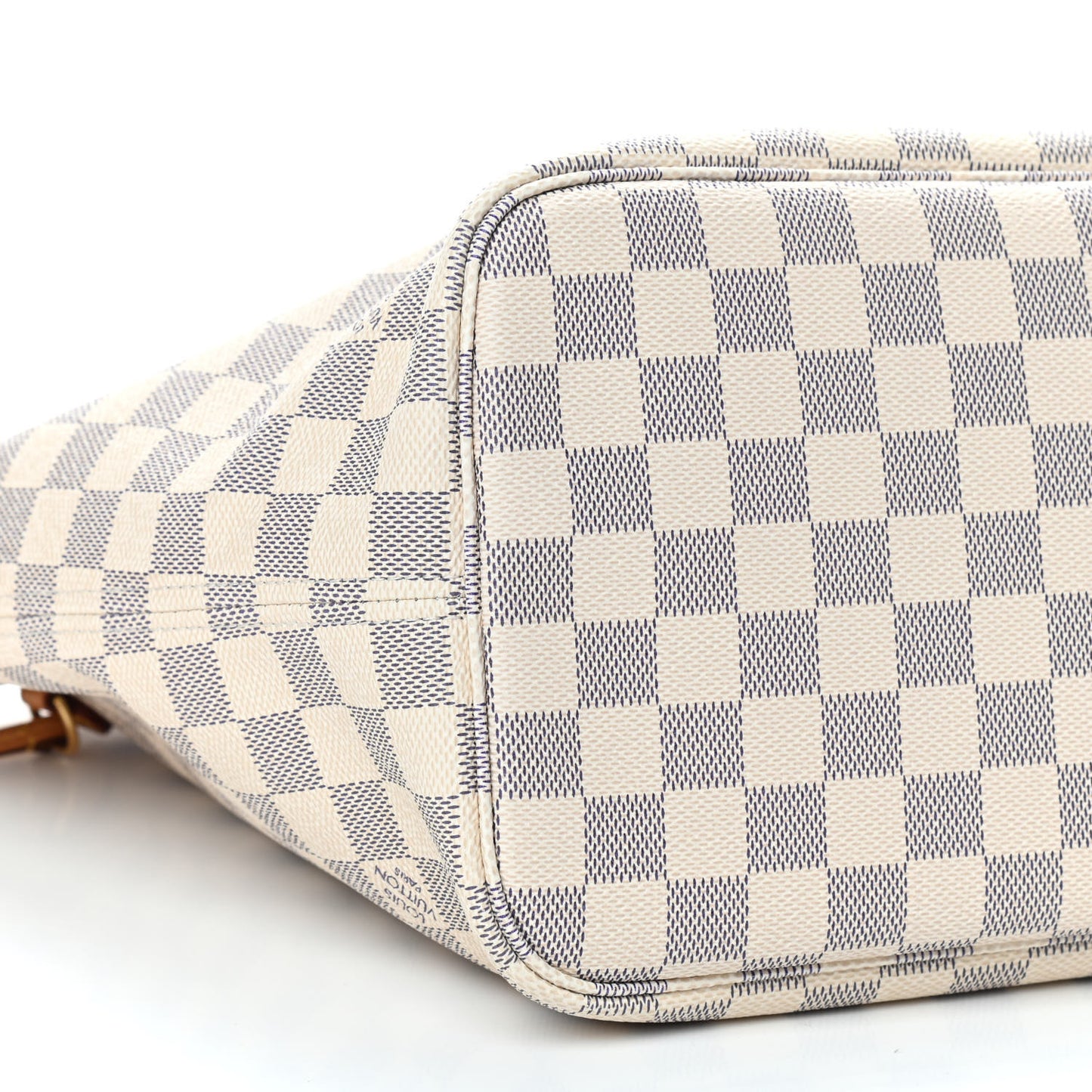 Damier Azur Neo Neverfull MM Rose Ballerine