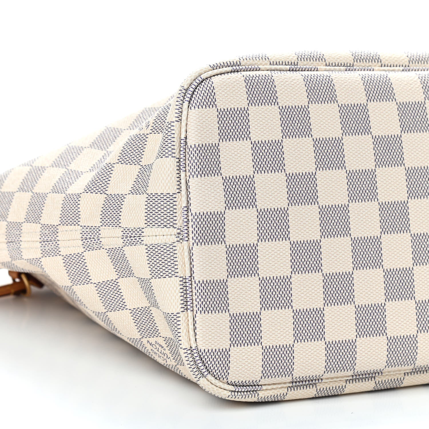 Louis Vuitton Damier Azur Neo Neverfull MM Rose Ballerine 10 of 11