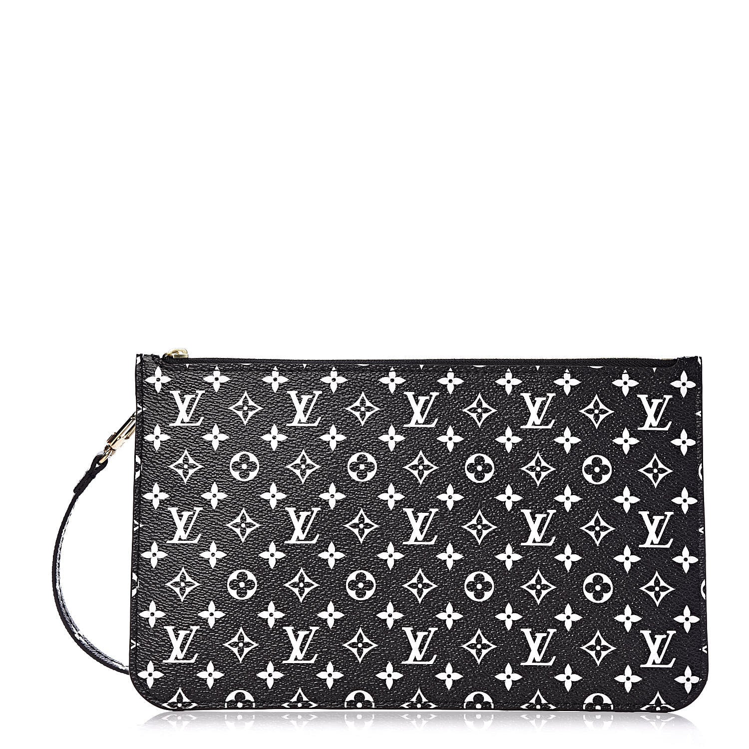 Louis Vuitton Monogram Giant Jungle Neverfull MM GM Pochette Black 1 of 8