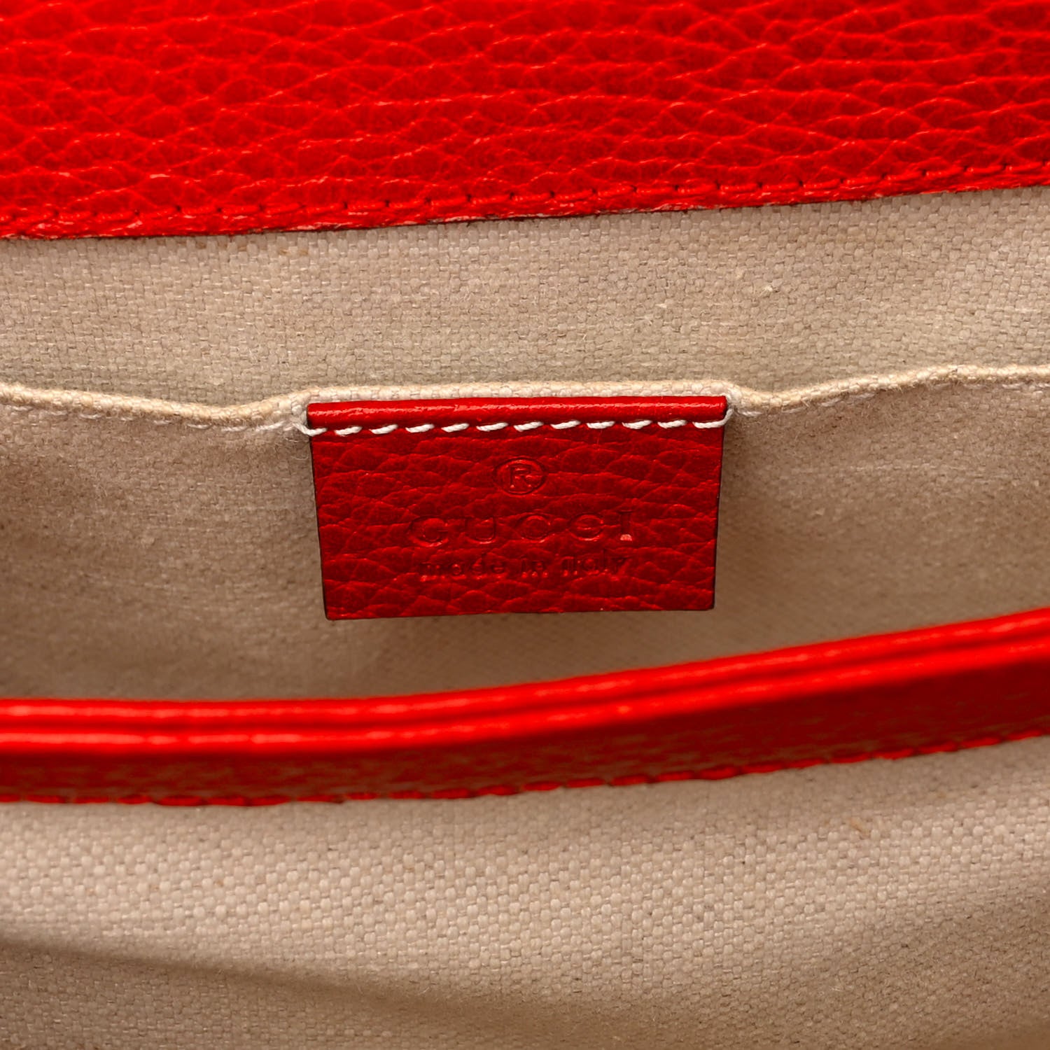 Gucci Dollar Calfskin Crystal Web Mini Dionysus Bamboo Top Handle Bag Hibiscus Red 6 of 15