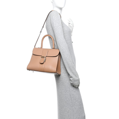 Delvaux Box Calfskin MM Brillant Satchel Vison 2 of 15