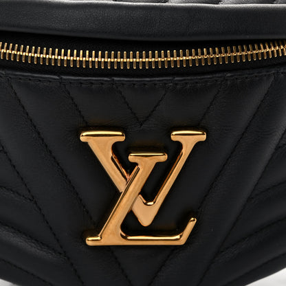 Louis Vuitton Calfskin Quilted New Wave Bumbag Black 7 of 9
