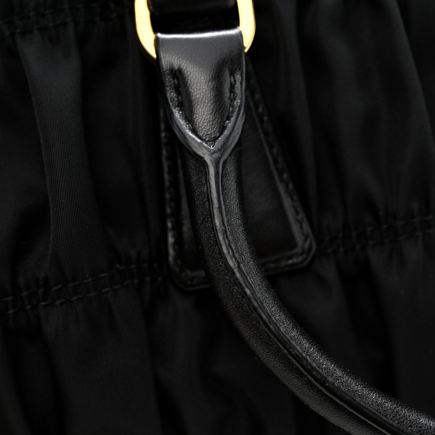 Prada Tessuto Nylon Gaufre Tote Black 13 of 15