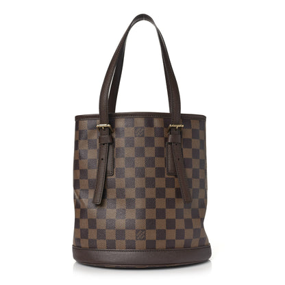 Louis Vuitton Damier Ebene Marais Bucket 23 3 of 9