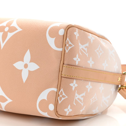 Louis Vuitton Monogram Giant By The Pool Speedy Bandouliere 25 Brume 9 of 9