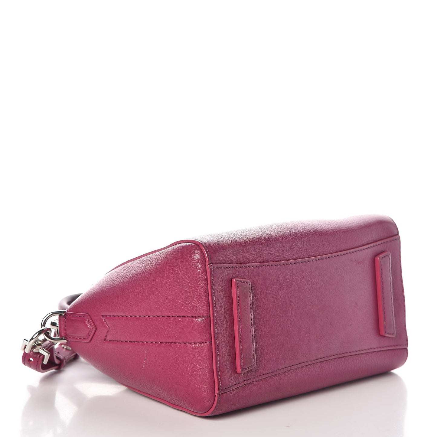 Sugar Goatskin Mini Antigona Magenta