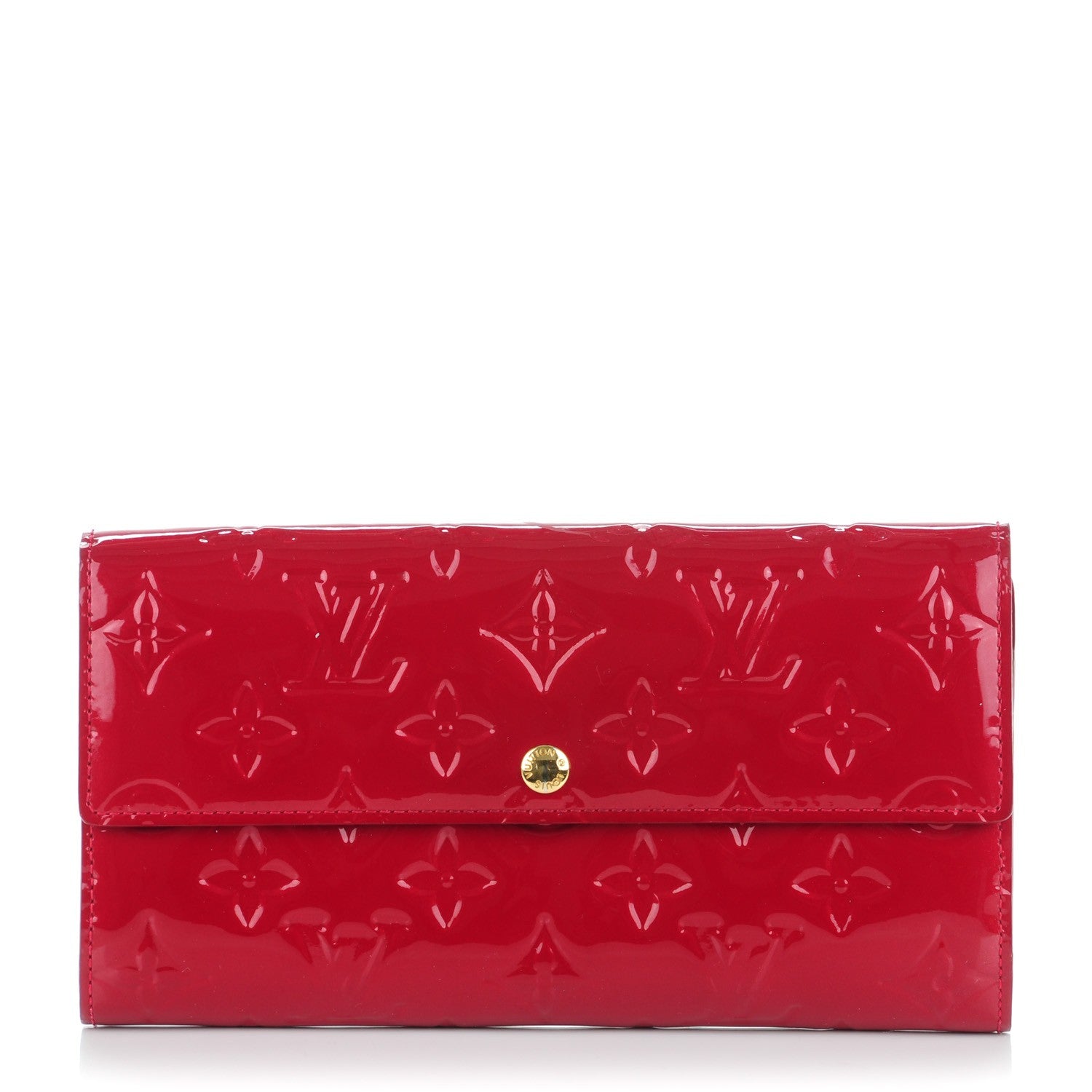 Louis Vuitton Vernis Sarah Wallet Pomme D'Amour 1 of 7
