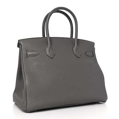 Hermes Togo Birkin 30 Gris Meyer 3 of 10