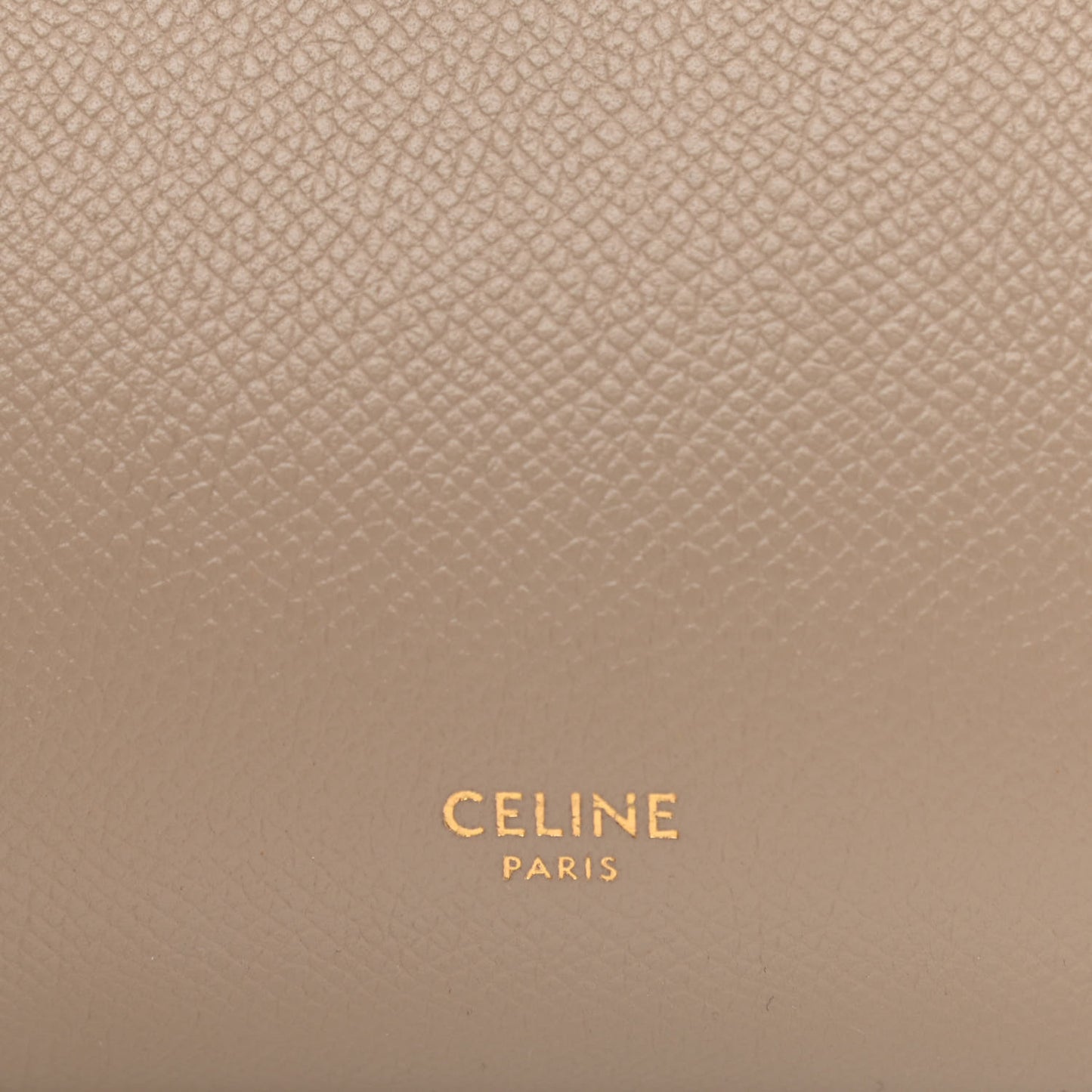 Grained Calfskin Micro Belt Bag Light Taupe