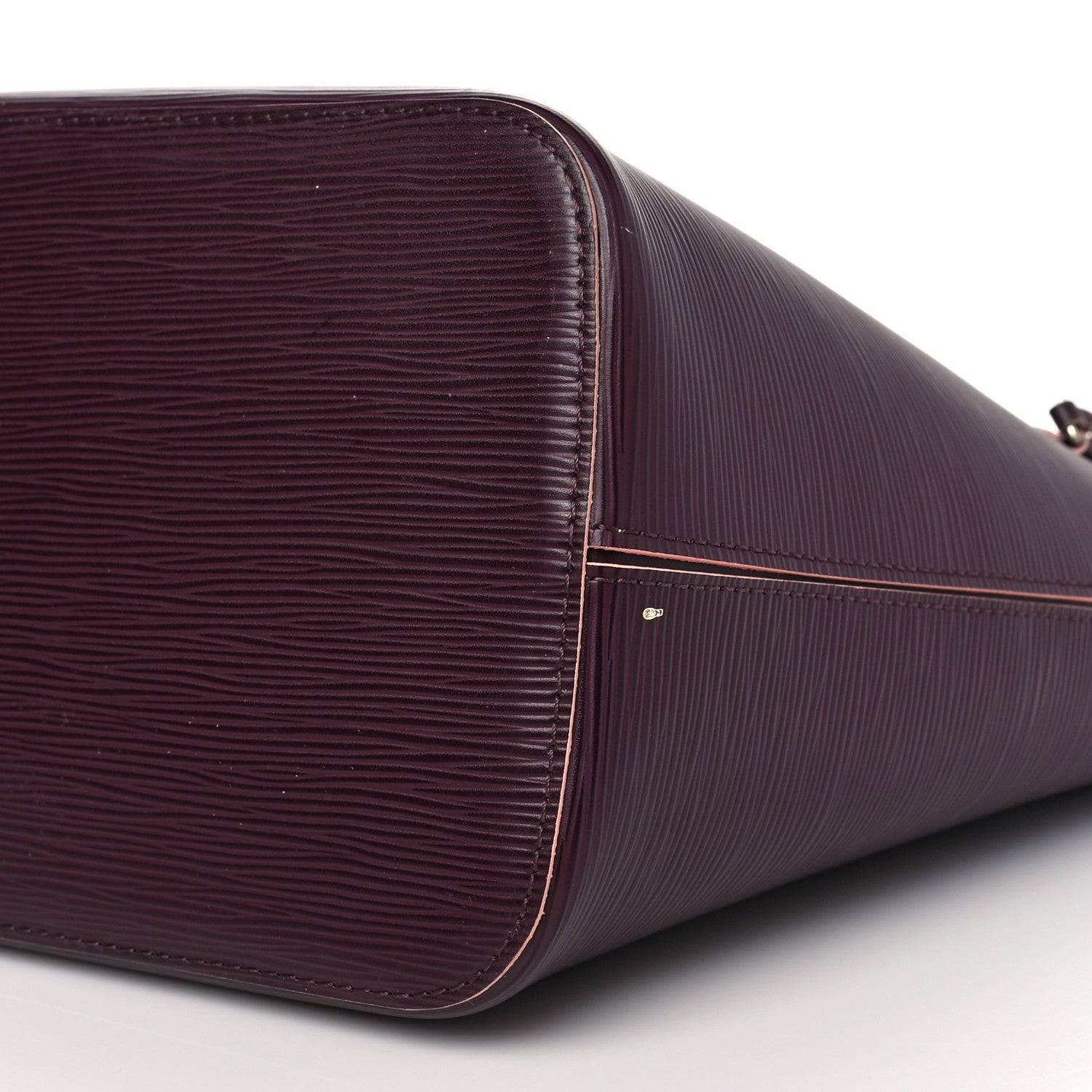 Louis Vuitton Epi Neverfull MM Prune Rose Poudre 11 of 14