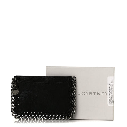 Stella McCartney Shaggy Deer Falabella Card Holder Black 11 of 11
