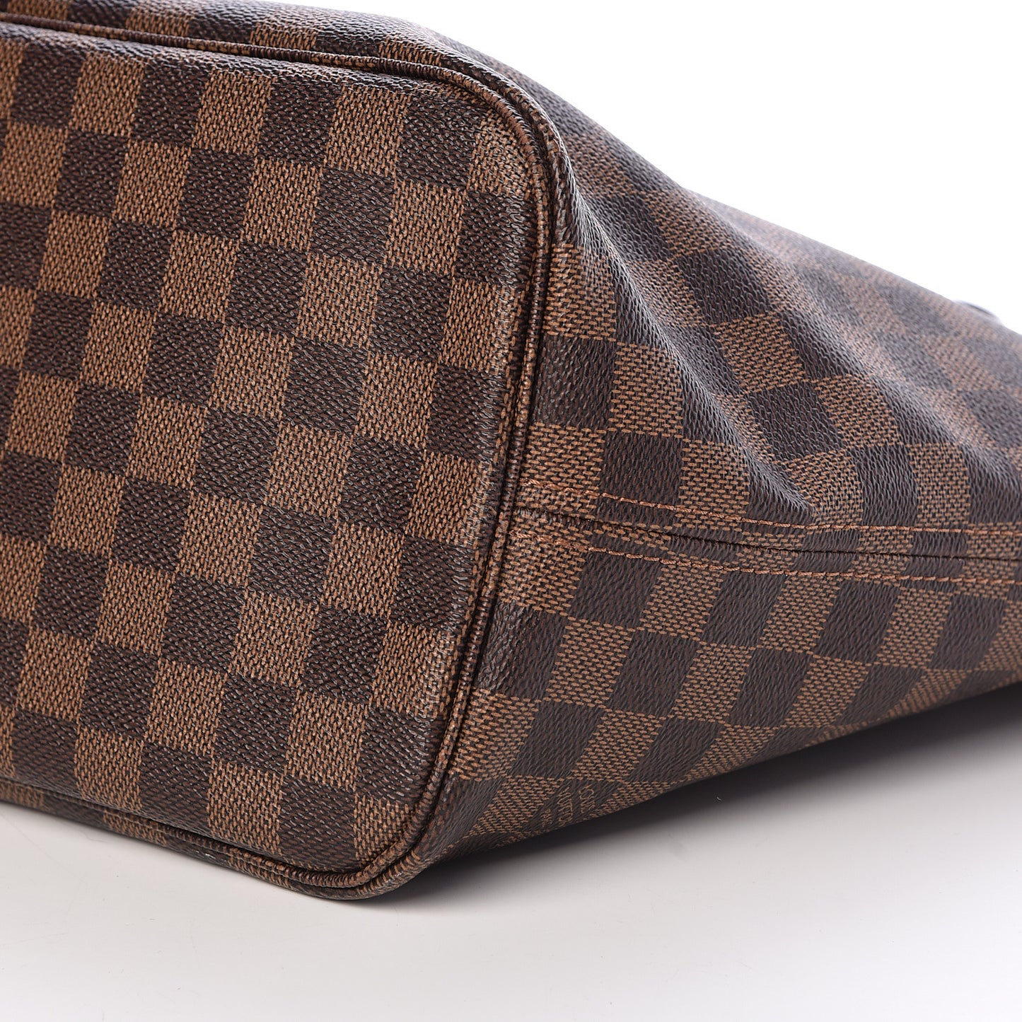 Damier Ebene Neo Neverfull MM Rose Ballerine