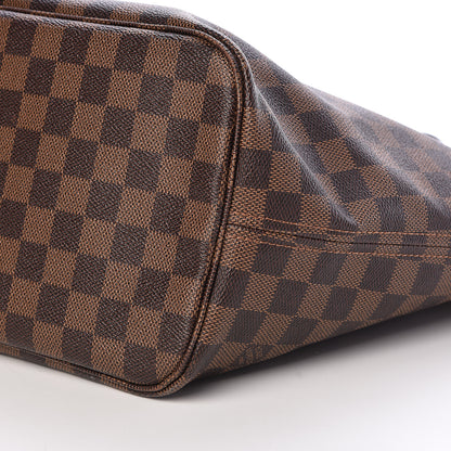 Louis Vuitton Damier Ebene Neo Neverfull MM Rose Ballerine 11 of 11